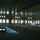 Die leere Halle...